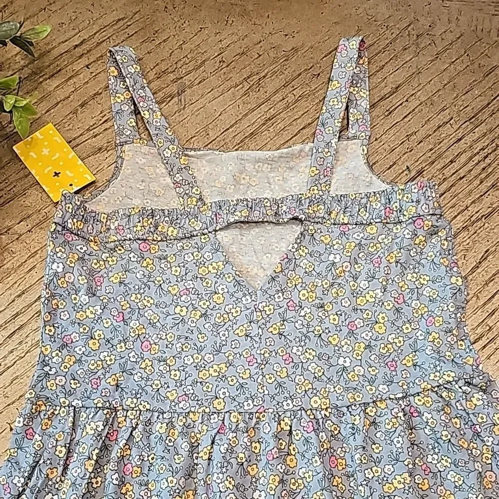 Cotton floral dress size M 8-10 NWT